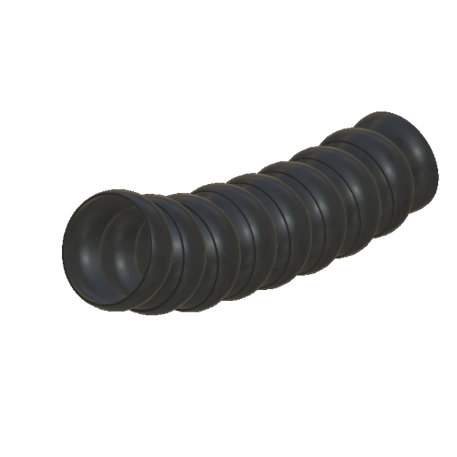 Absaugarm Segmentschlauch aus Kunststoff StaubEx GasEx Artikel 55279 Ruwac Industriesauger