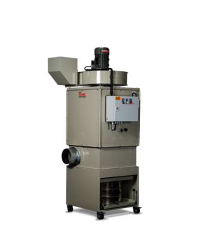 Ruwac Entstauber DS6 für den StaubEx-Bereich mit Drehstromantrieb und Taschenfilter.