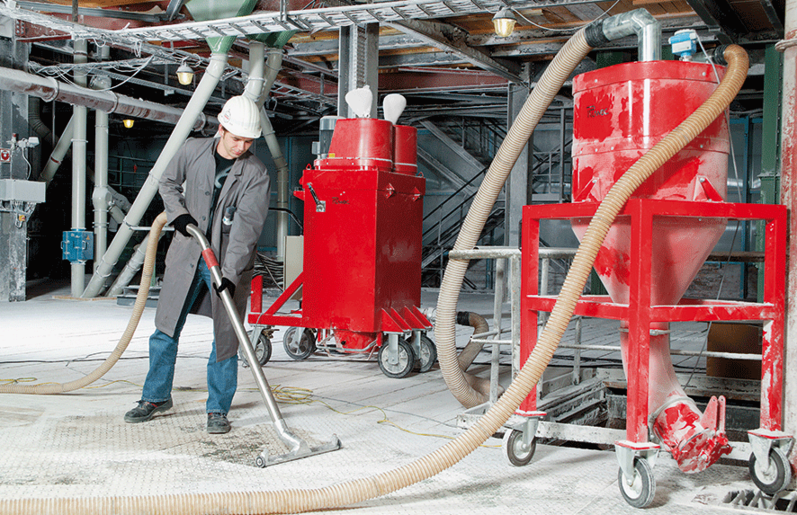 Ruwac Industriesauger DS4 mit Drehstromantrieb