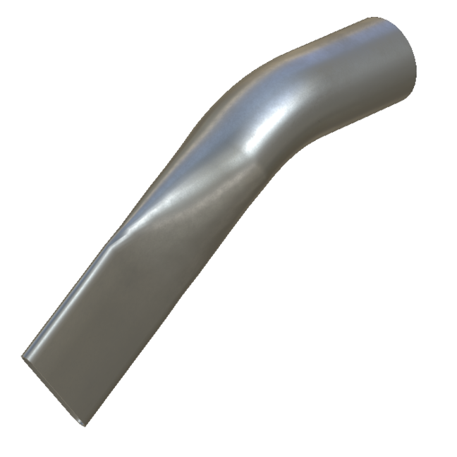 Fugenduese aus Stahl verzinkt 70mm StaubEx Artikel 10698 Ruwac