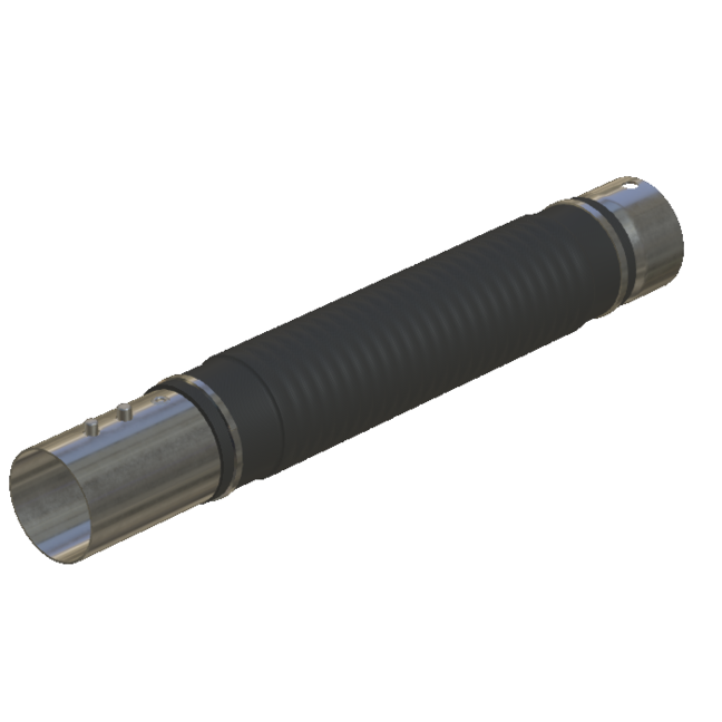 Schlauch aus Gummi 70mm StaubEx Artikel 10779 Ruwac