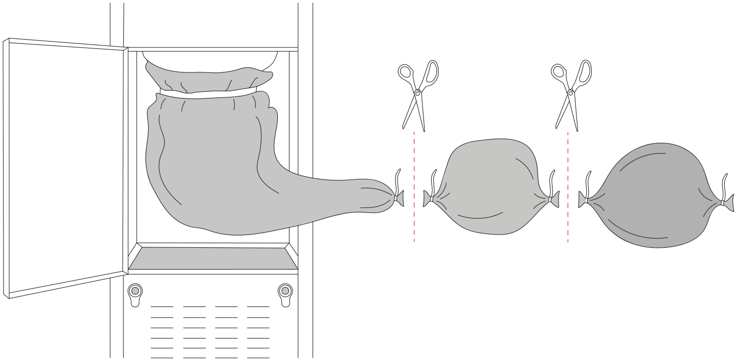 Industriesauger R13 Illustration Longopac